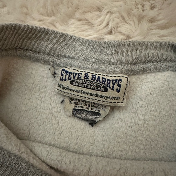 Gray Wisconsin Crewneck Sweater - Picture 4 of 4